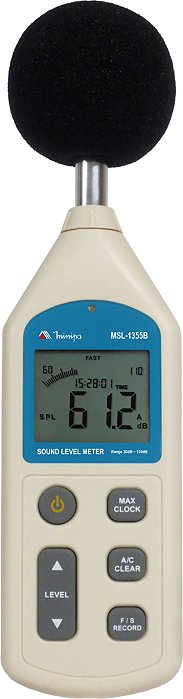 DECIBELÍMETRO INTERFACE USB / DATA LOGGER