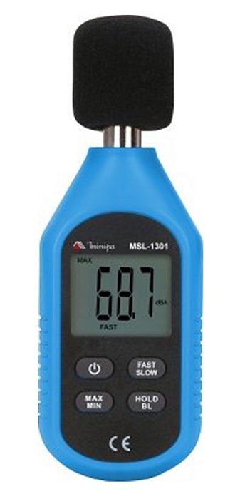 DECIBELÍMETRO MINI AMBIENTAL / LINHA ECONOMICA