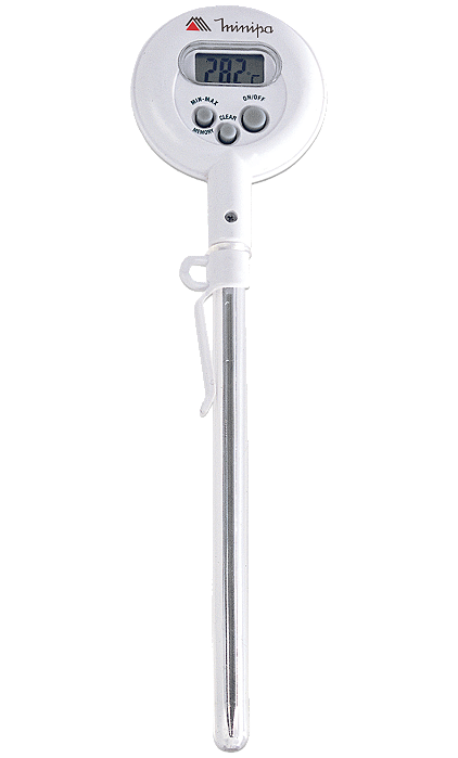 TERMÔMETRO DIGITAL DE VARETA MV-363A COM CERTIFICADO DE CALIBRAÇÃO RASTREÁVEL À RBC