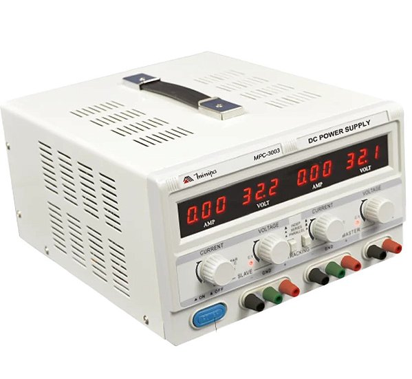 FONTE ALIMENTAÇÃO DC DUPLA 30V/3A