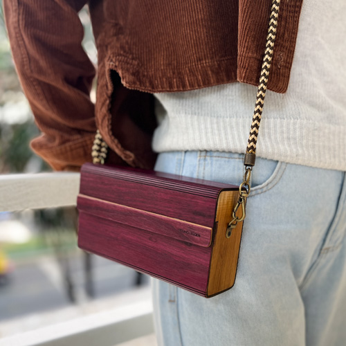 Bolsa Clutch Roxinho