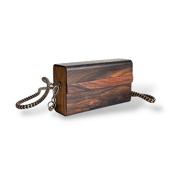 Bolsa Clutch Pau-Ferro