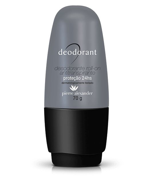 Desodorante Antitranspirante RollOn Cinza - 50g - PIERRE
