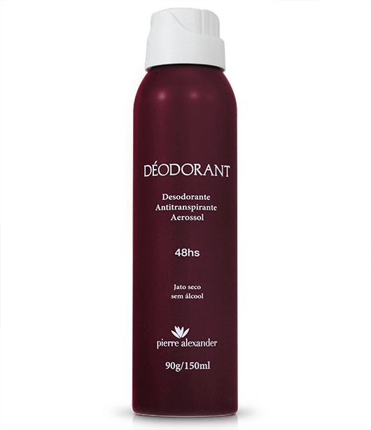 Desodorante Antitranspirante Aerossol 150ml Pierre Alexander