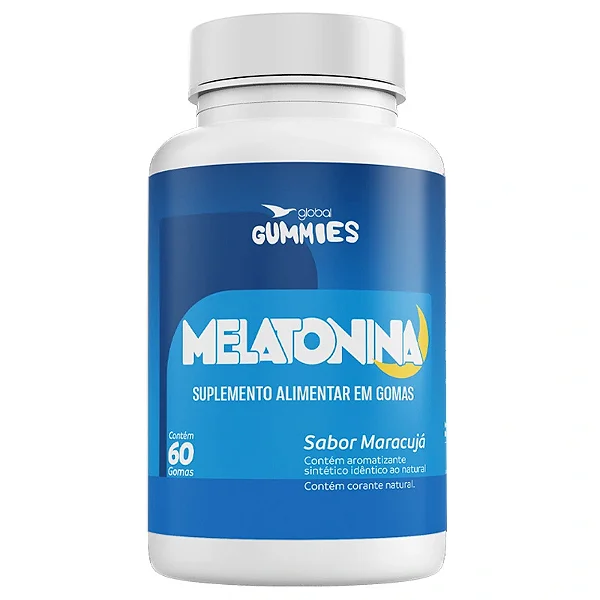 Melatonina Sleep 0,21mg em Gomas de Maracujá  - 60 Gummies - GLOBAL