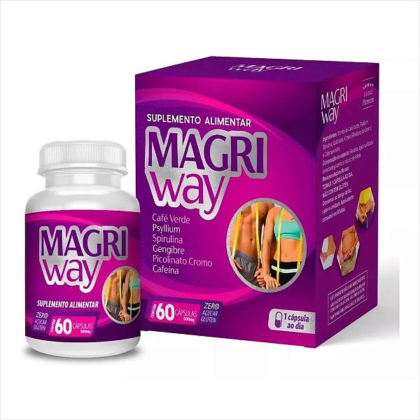 Suplemento para Emagrecer Magri Way - 60 CPS - DOMINA