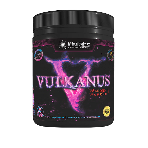 Pré-Treino Vulkanus Ultra WorkOut Algodão Doce - IDNLABS