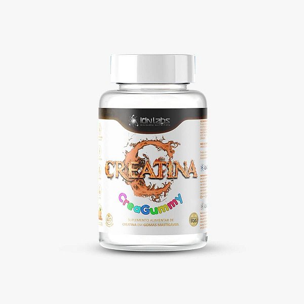 Creatina CreaGummy - 60 Gomas - Laranja - IDNLABS