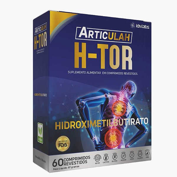 Suplemento Articulah H-TOR - 60 CPDs - idnLABS