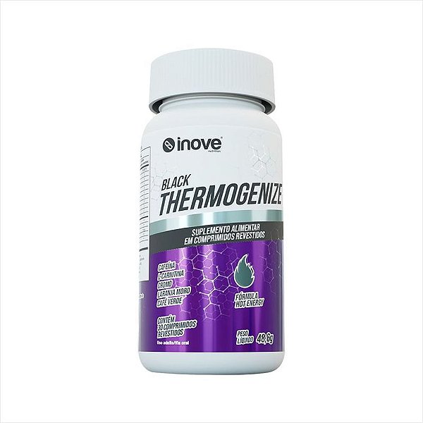 Suplemento Termogênico Thermogenize Black - 30 CPR - INOVE