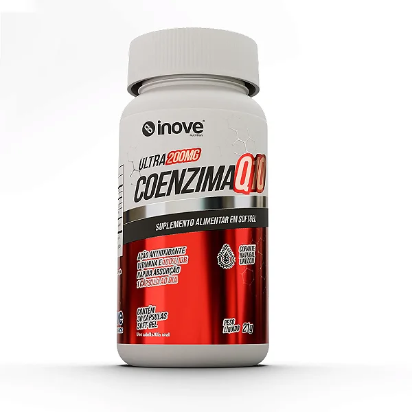 Suplemento Ultra Coenzima Q10 CoQ10 - 30 CPS - INOVE