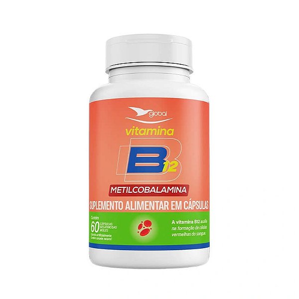 Vitamina B12 Metilcobalamina - 60 CGM - GLOBAL