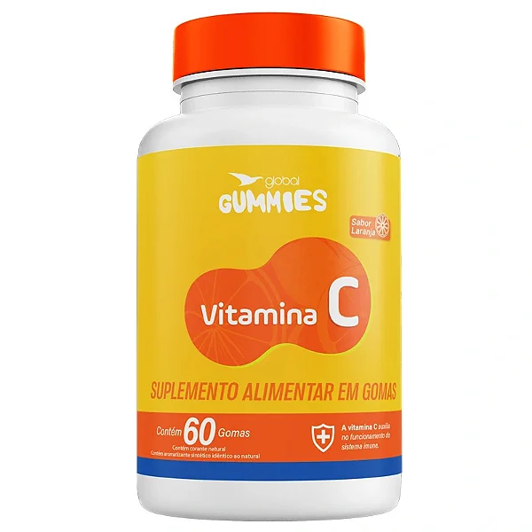 Suplemento Vitamina C em Goma - 60 Gummies - GLOBAL