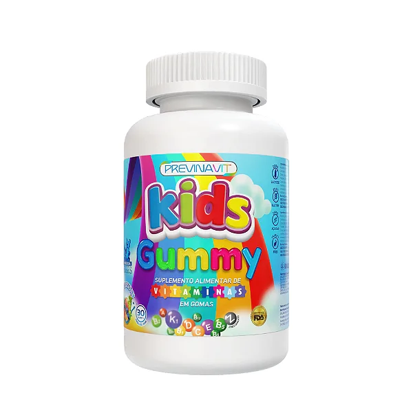 Polivitaminico Infantil Previnavit Gummy - 30 Gomas - IDNLABS