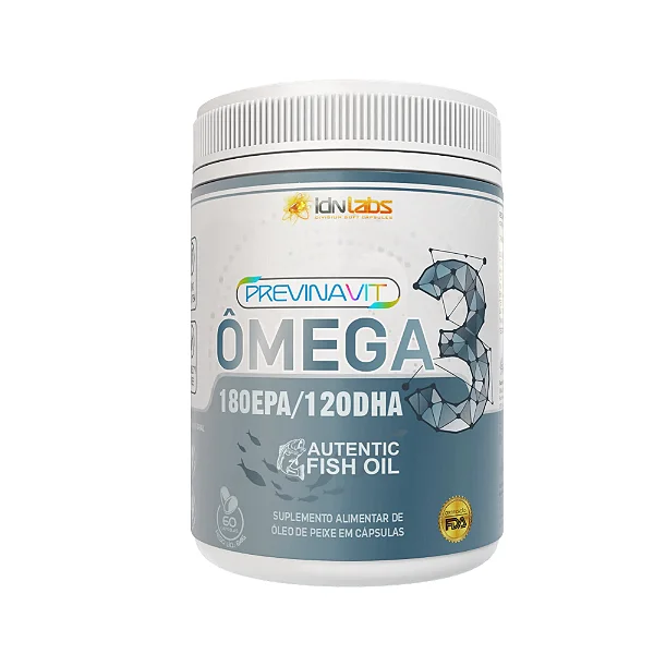 Suplemento PrevinaVit Óleo Peixe Ômega 3 (18/12) - IndLABS