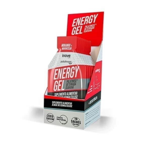 Energy Gel Carb UP - 30gr - Morango + Maracujá - Inove Nutrition