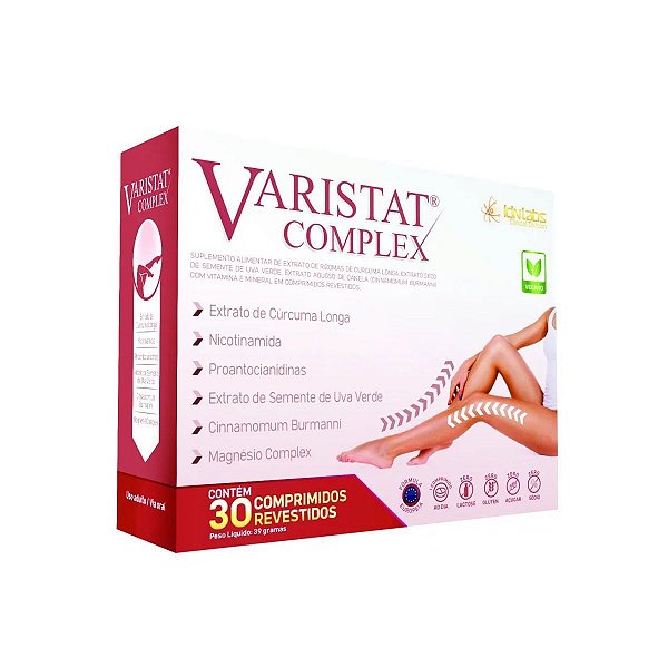 Suplemento Varistat Ultra Complex Varizes - 30 CPDs - IDNLABS