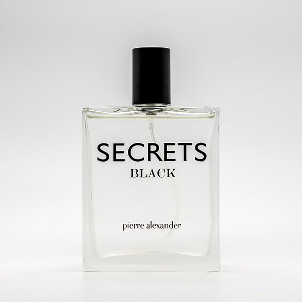 Deo Colônia Secrets Black 100ml Pierre Alexander Perfume Masculino Amadeirado Oriental