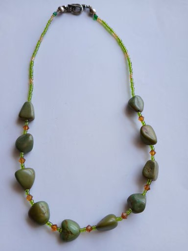 Colar Jaspe Verde