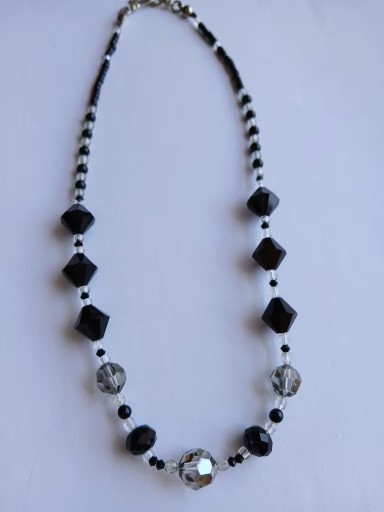 Colar Cristais Swarovski Black