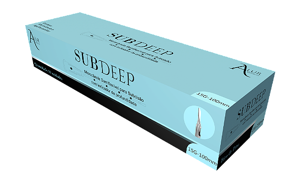 Microcânula para Subcisão SubDEEP (Caixa com 10un.) - Alur