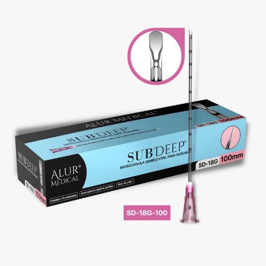 MICROCÂNULA PARA SUBCISÃO SUBDEEP® 18G-100MM