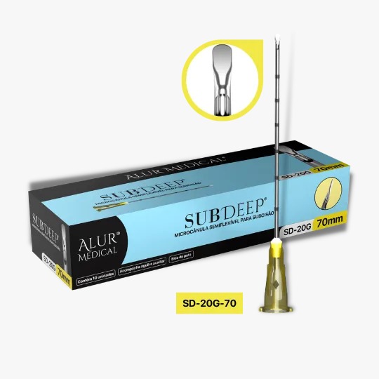 MICROCÂNULA PARA SUBCISÃO SUBDEEP® 20G-70MM