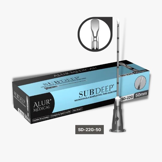 MICROCÂNULA PARA SUBCISÃO SUBDEEP® 22G-50MM