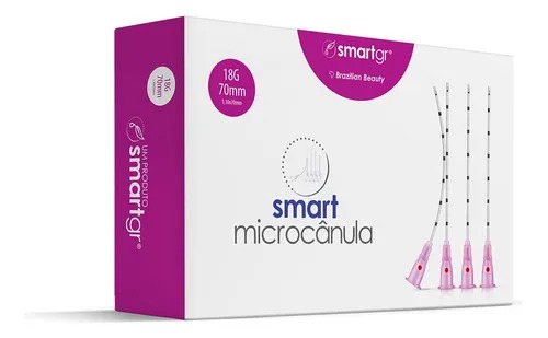 Smart Microcânula Sc18g 70mm (caixa Com 10) Smart Gr