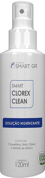 Smart Clorex Clean - Solução Higienizante com clorexidina - 120 mL - SMART GR