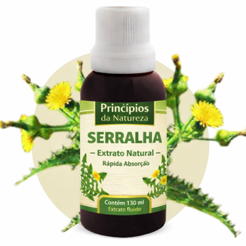 Serralha - Princípios da Natureza | Uso Oral | Conta-Gotas | 100% Natural | 30 ML