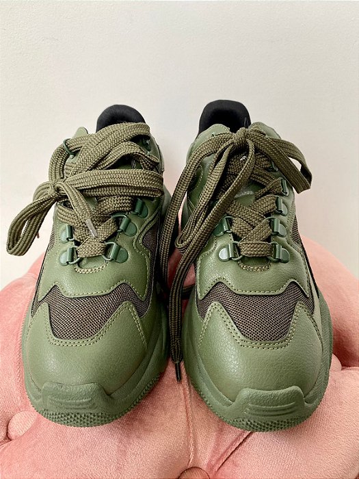 ozweego verde militar