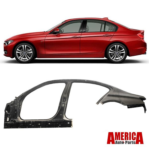 Lateral Bmw 320i f30 2012 a 2018 - Posição: Traseira Esquerda