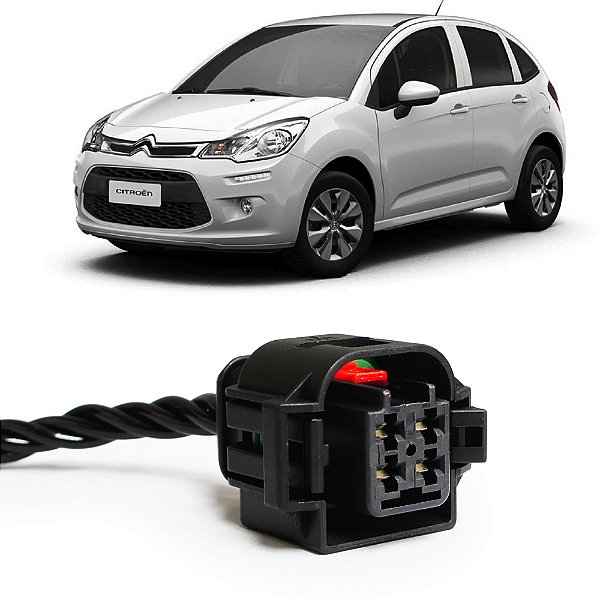 Plug Conector Chicote Bobina Ignição Citroen C3 1.4 1.6 8v - 1 X