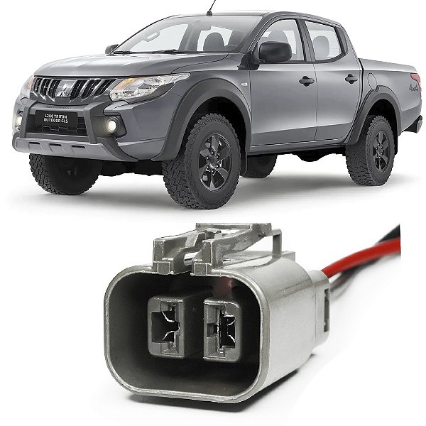 Plug Conector Chicote Regulador Alternador Mitsubishi L200 L300 - 1 X