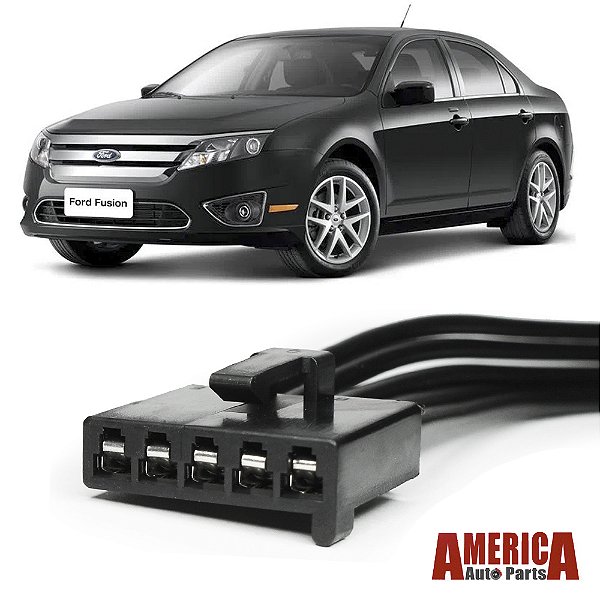 Plug Conector Chicote Resistencia Ar Condicionado Ford Fusion 2.3 2. 2006 2007 2008 2009 2010 2011 2012