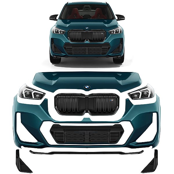 Frente Completa Bmw X1 M35i 2023 a 2024 - Farol Para-Choque Grade Farol Milha Capo