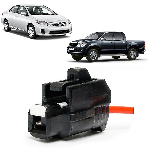 Plug Conector Chicote Motor de Arranque Toyota Corolla Hilux - 1 X