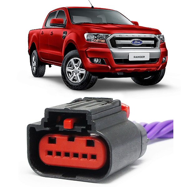 Plug Conector Chicote Sensor Maf Ford Focus Ranger New Fiesta Fusion - 1 X
