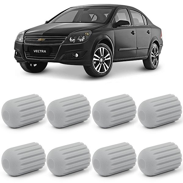 Kit 8 Bucha Reparo Limitador de Porta Chevrolet Vectra 2006 2007 2008 2009 2010 2011