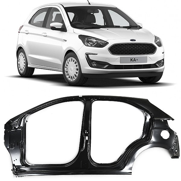 Lateral Painel Ford Ká 2015 2016 2017 2018 - Lado: Esquerdo OEM J7BZ5827847C