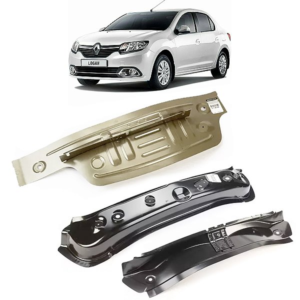 Painel Traseiro Renault Logan 2014 2015 2016 2017 2018 2019 2020 2021 - Posição: Traseiro OEM 791025782R