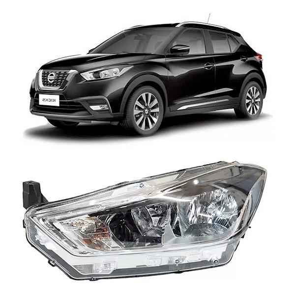 Farol Nissan Kicks 2016 a 2020  -