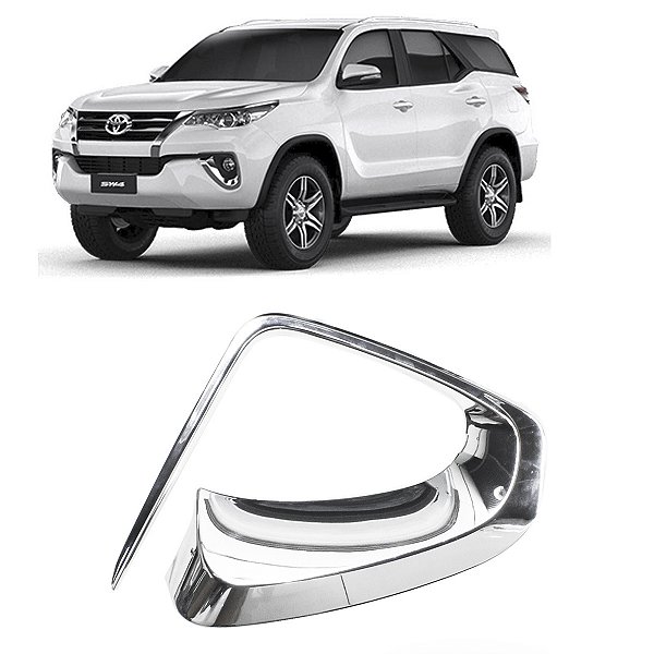 Moldura Farol De Milha Toyota Hilux SW4 2016 2017 2018 2019 Esquerdo 0k090260270