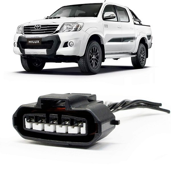 Plug Conector Sensor Maf Fluxo de Ar Toyota Hilux 2.5 3.0 - 1 X