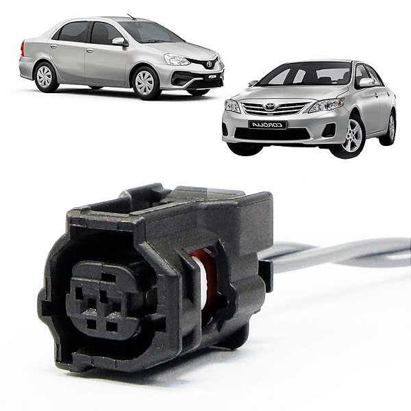Plug Sensor ABS Toyota Corolla 2009 a 2014 Etios 2013 a 2021 Prius