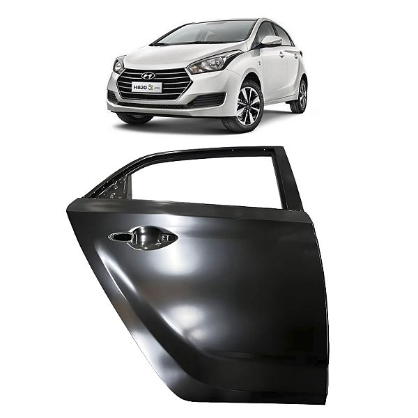 Porta Hyundai Hb20 2013 a 2019 - Traseira Direita OEM 770041S200