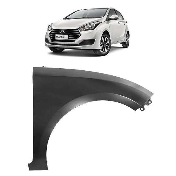 Para-Lamas Hyundai Hb20 2013 a 2019 - Dianteira Direita OEM 663211S000