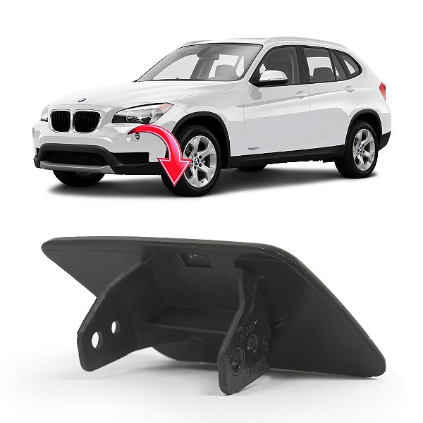 Tampa Limpador Esguicho Água Farol Bmw X1 E84 2009 a 2015 - OEM 51112993585 Lado: Esquerdo Motorista