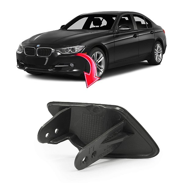 Tampa Limpador Esguicho Água Farol Bmw 320i F30 2013 a 2017 - OEM 51117293031 Lado: Esquerdo (Motorista)